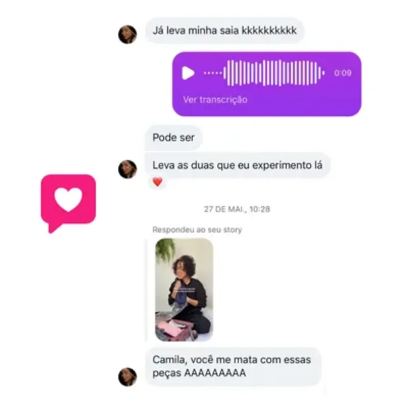 Depoimento de cliente