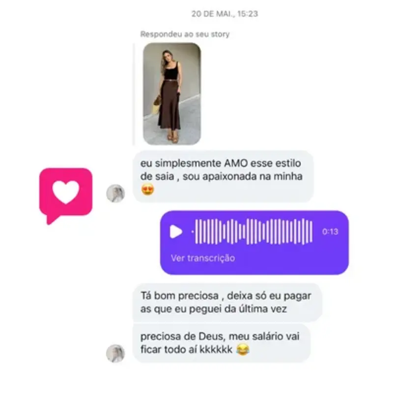 Depoimento de cliente